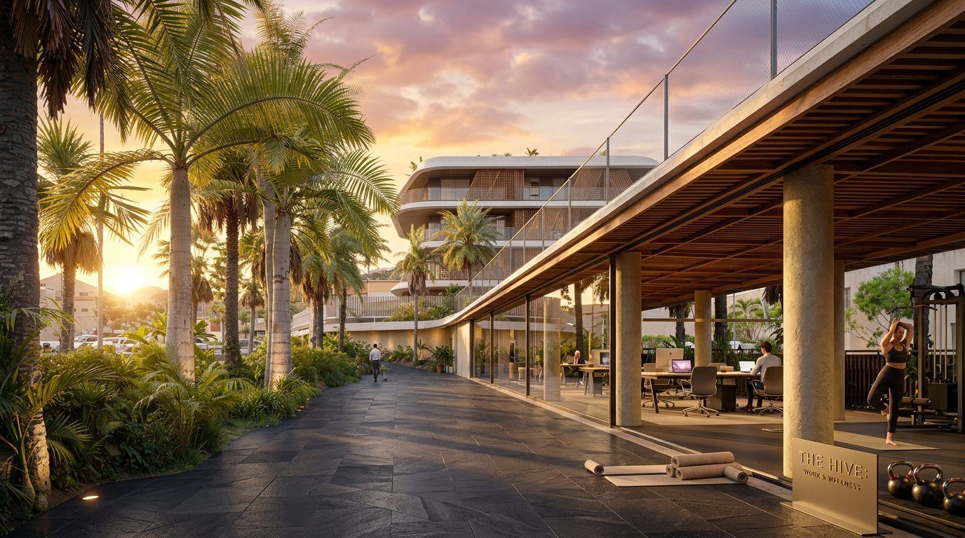 Arquitectura amenities hospitality Tenerife 2022 · ALYCIA architects · LopezNeiraCiaurri estudio arquitectura