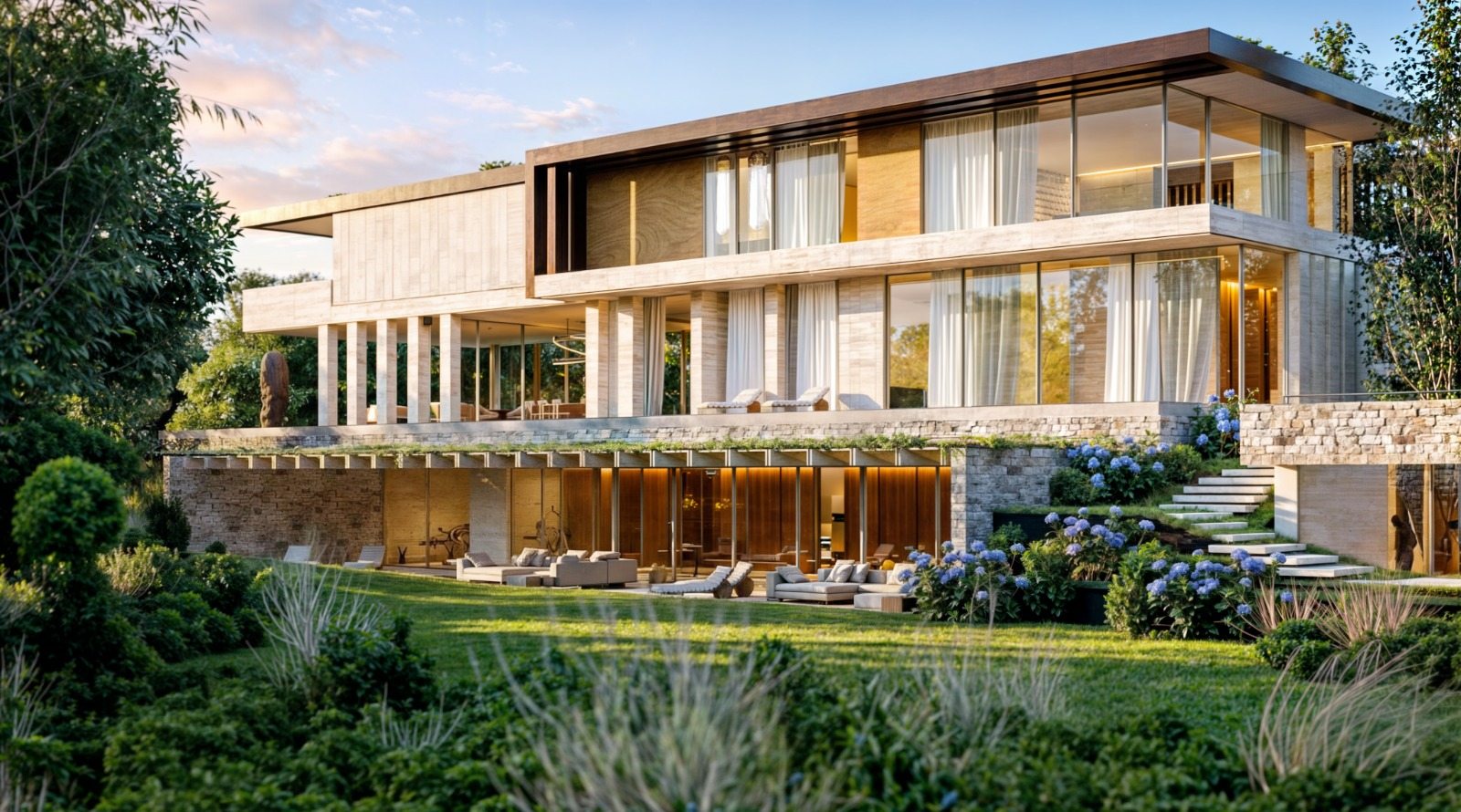 casa lujo exterior jardin Madrid 2025 arquitecto residencial ALYCIA Residences vivienda exclusiva